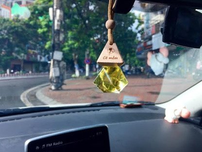 Tinh dầu mang lại cảm giác dễ chịu và khử các mùi hôi bên trong ô tô