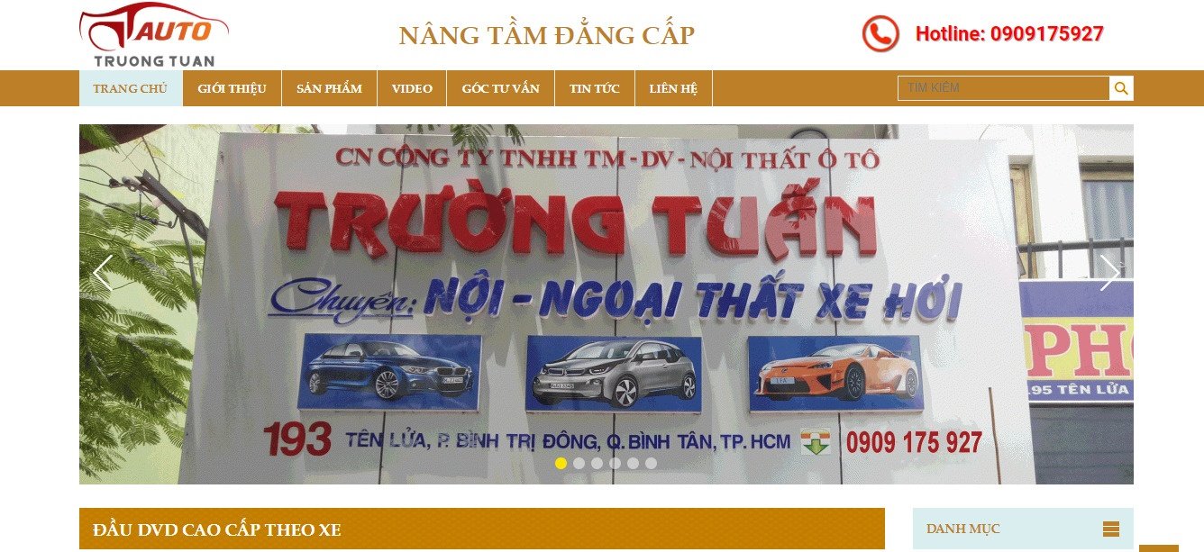 Trường Tuấn cung cấp dịch vụ ô tô, đồ chơi ô tô