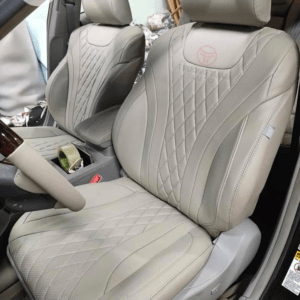 Bộ áo ghế ô tô 10D trám cao cấp màu xám 17