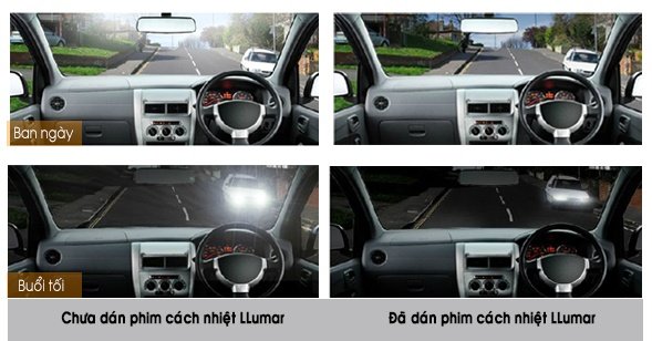 Sự khách biệt khi dán phim cách nhiệt LLmar