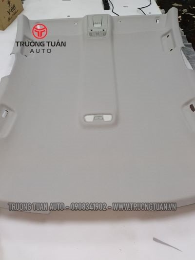 Bọc trần da lộn Alcantara màu xám