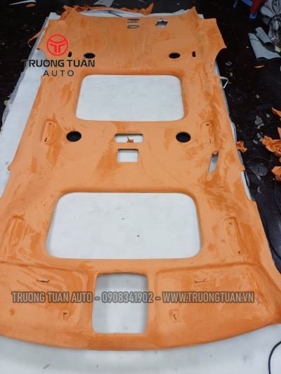 Chi tiết đường chỉ may trên trần da 5D