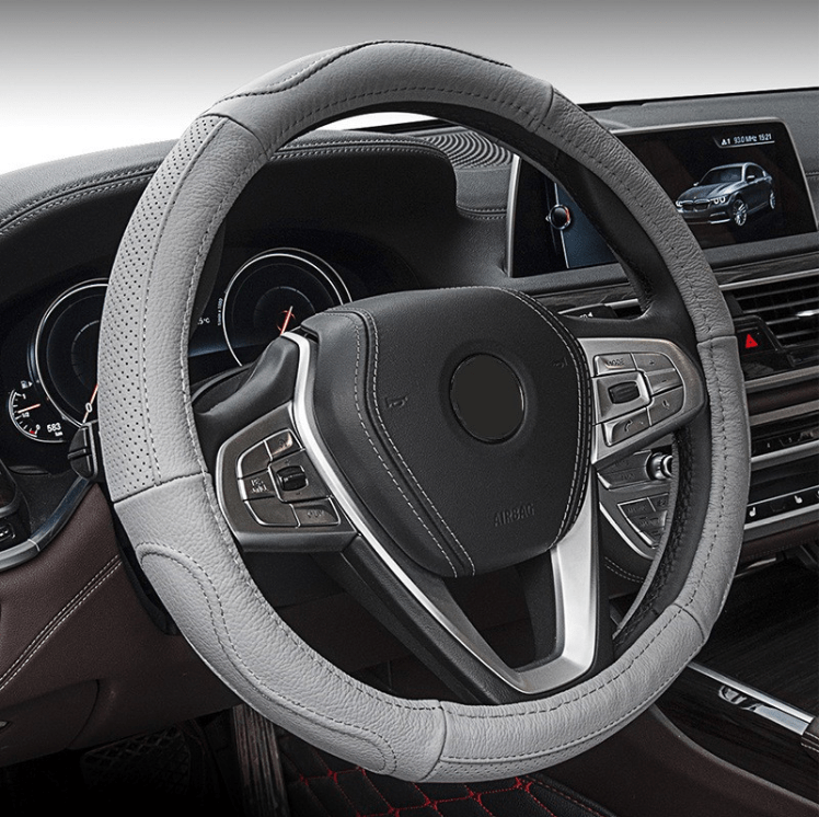 Vô lăng bọc da lộn Alcantara