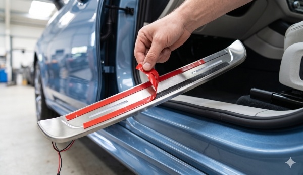 Các chi tiết ốp mạ Crom sáng bóng giúp ngoại thất ô tô thêm phần sang trọng